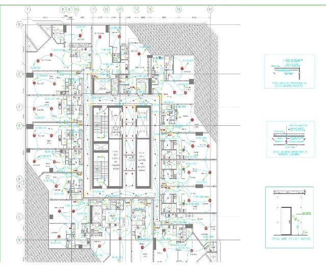 Lighting layout